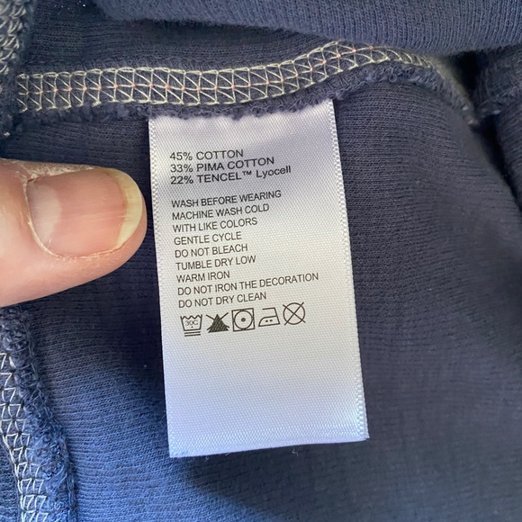 Tommy Bahama Women's Full Zip Hoodie Jacket Purplish-Blue Sz S - Picture 6 of 10